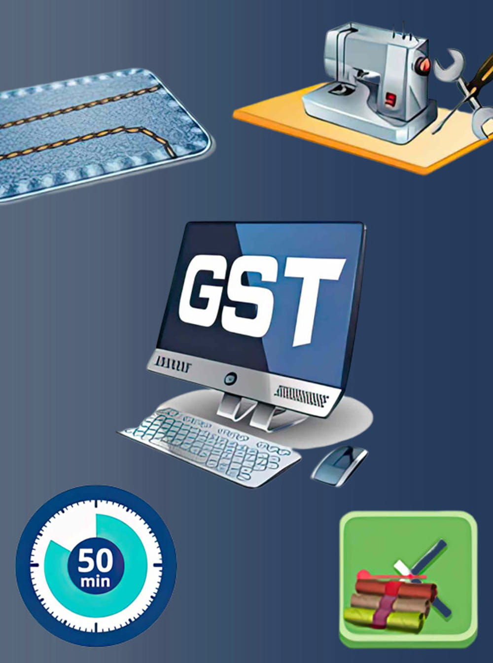 GST 通用車縫時間系統,標準工時,車縫,標準工時,GST,GSD,標準時間,通用車縫時間,預定動作時間 ,車縫時間,服裝標準時間,成本,MTM